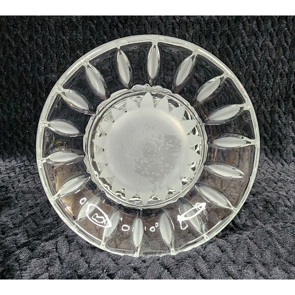 Vintage Gorham Crystal Angels of Peace Candle Holder Set - 3 pc set - 1990s - Picture 6 of 16